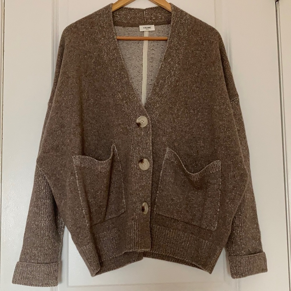 Celine 100% cashmere cardigan
